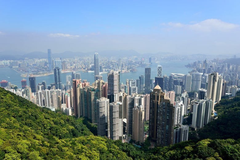 Hong Kong skyline